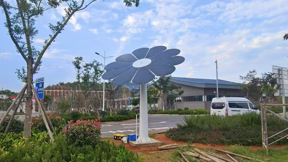 光伏太陽(yáng)花案例
