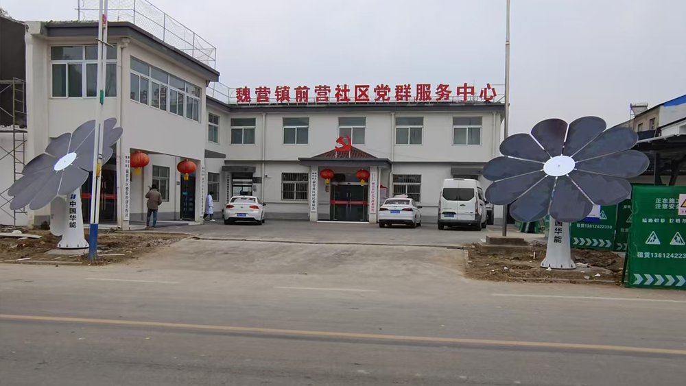 雙軸智慧光伏花-實(shí)景案例