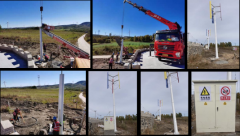 國家電網圍場復興地后旗10KW風力發電扶貧項目